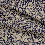 Cotton William Morris Larkspur Navy
