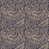 Cotton William Morris Larkspur Navy