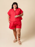 Closet Core Adriana Shirt & Shorts Matching Set Pattern