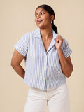 Closet Core Adriana Shirt & Shorts Matching Set Pattern