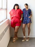 Closet Core Adriana Shirt & Shorts Matching Set Pattern