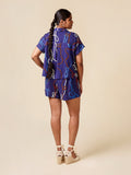 Closet Core Adriana Shirt & Shorts Matching Set Pattern