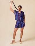 Closet Core Adriana Shirt & Shorts Matching Set Pattern