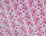 Cotton Voile Flower Fuschia