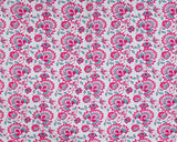 Cotton Voile Flower Fuschia