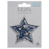 Motif - Studded Denim Star