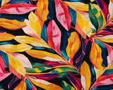 Linen Blend Exotic Leaves (Linen/Tencel Lyocell)
