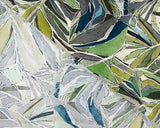 Linen Tencel Blend Leaves Green (Lyocell)