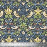 Outdoor Fabrics Strawberry Thief Navy (PU Coated)