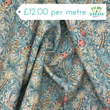 Outdoor Fabrics William Morris Golden Lily (PU Coated)