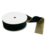 Ribbon 63mm Wire Edged Velvet Green
