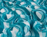 Viscose Slub Circular Teal (3% Spandex)