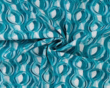 Viscose Slub Circular Teal (3% Spandex)