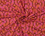Jersey Contemporary Petal Fushcia (Viscose)