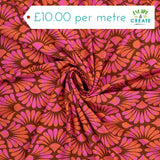 Jersey Contemporary Petal Fushcia (Viscose)