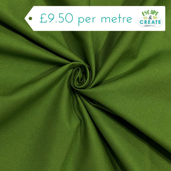 Canvas in Plain Chartreuse (Cotton)