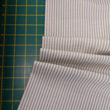 Cotton Duck Stripe Blue