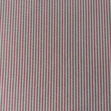 Cotton Duck Stripe Wine Red