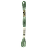 DMC Mouline Stranded Cotton 8m Greens