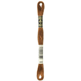 DMC Mouline Stranded Cotton 8m Browns