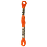 DMC Mouline Stranded Cotton 8m Oranges