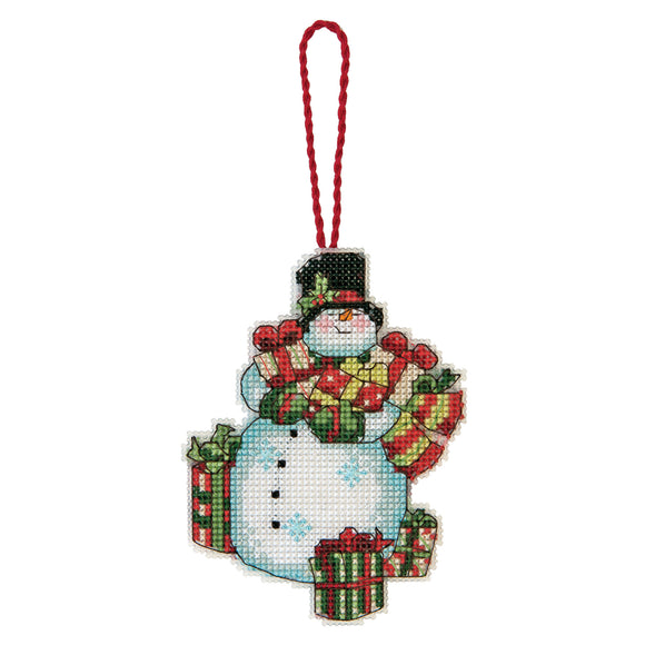 Cross Stitch Kit - Christmas Snowman