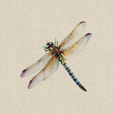Panel (Linen Look Cotton Rich) Dragonflies (63)