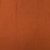 Double Gauze in Plain Terracotta (100% Cotton)