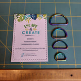 D Ring 50mm Rainbow