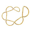 D Ring 38mm Gold