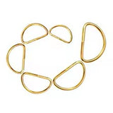 D Ring 38mm Gold