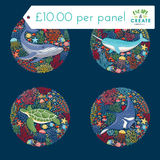 Panel: Deep Blue Sea by Makower (34)