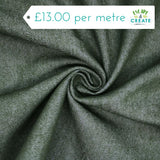 Denim with Stretch in Khaki (9oz)