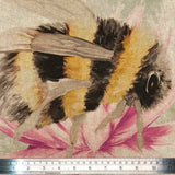 Panel (Linen Look Cotton Rich) Bees (38)