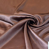 Dress Lining (Satin) in Plain Brown