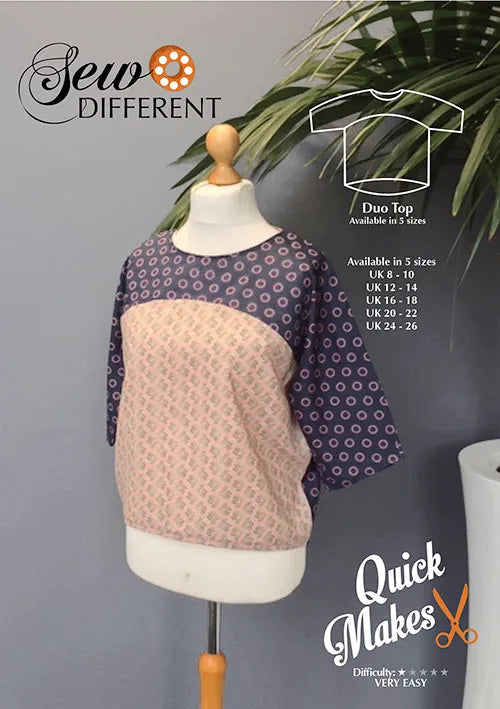 Sew Different Duo Top Pattern (Quick Make)