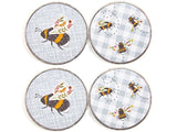 Pattern Weights - Bees (Pack of 4 in Decorative Tin)