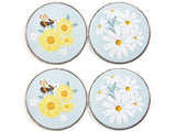 Pattern Weights - Daisy (Pack of 4 in Decorative Tin)