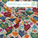 Jersey Heart to Heart (Cotton)