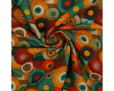 Needlecord (100% Cotton) Bauhaus Orbit Teal