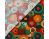 Needlecord (100% Cotton) Bauhaus Orbit Teal