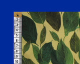 Viscose Sateen Luxurious Leaves