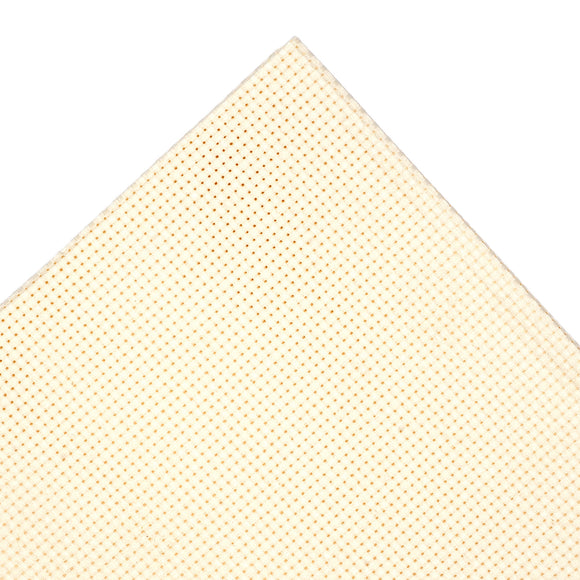 Aida Needlecraft Fabric 11 Count Cream 150cm wide (priced by the 10cm)
