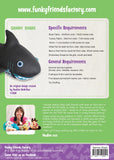 Funky Friends Sammy Shark Pattern
