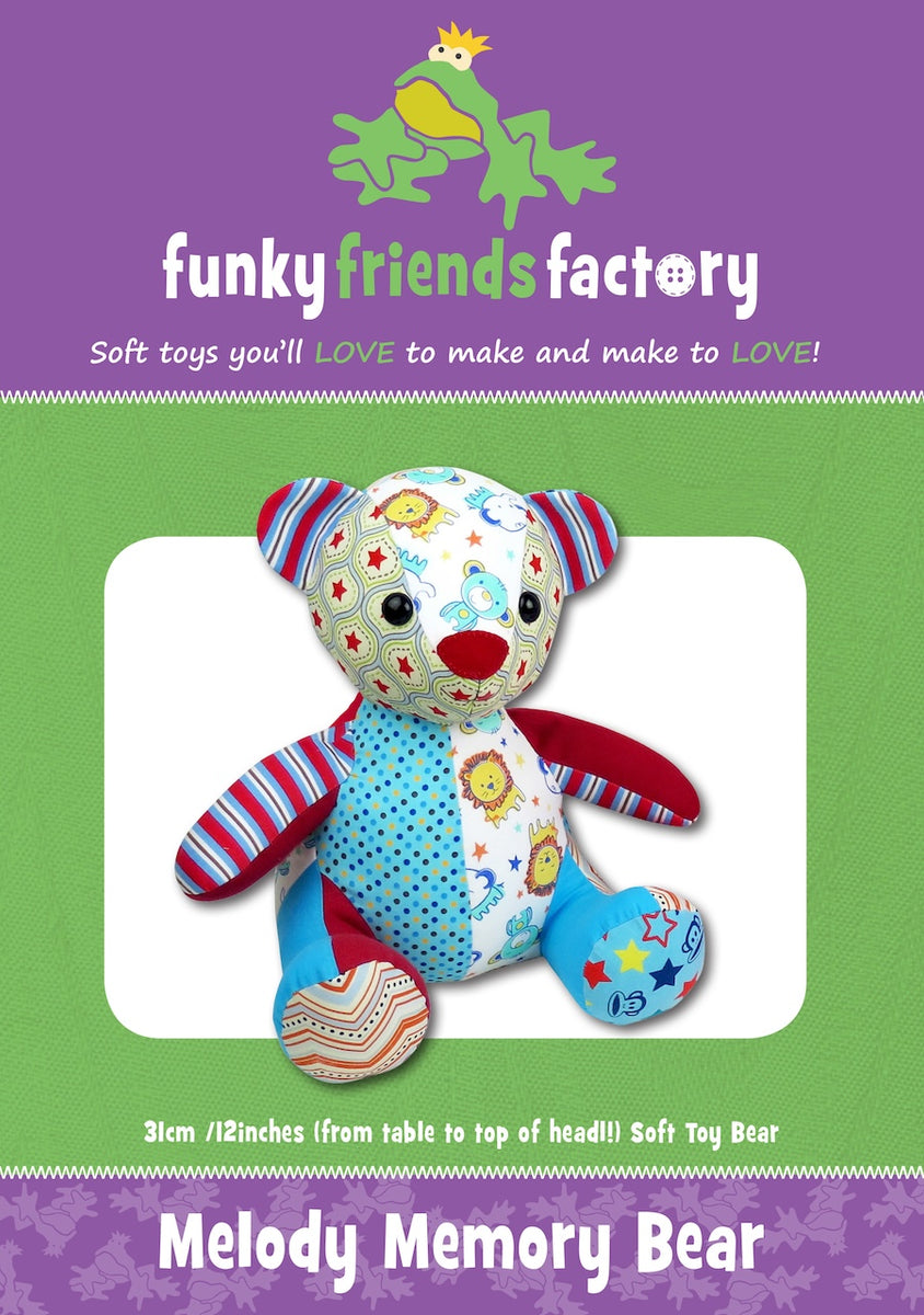 Funky Friends Melody Memory Bear Pattern – Escape & Create