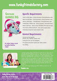 Funky Friends Gertrude Guinea Pig Pattern