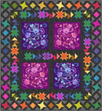 Panel: Fantasy Garden Midnight Reverie by Andover