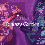 Panel: Fantasy Garden Midnight Reverie by Andover