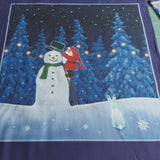 Panel (Christmas) Forest Friends Cushions by Lewis & Irene (25)