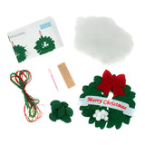 Felt Sewing Kit - Christmas Wreath